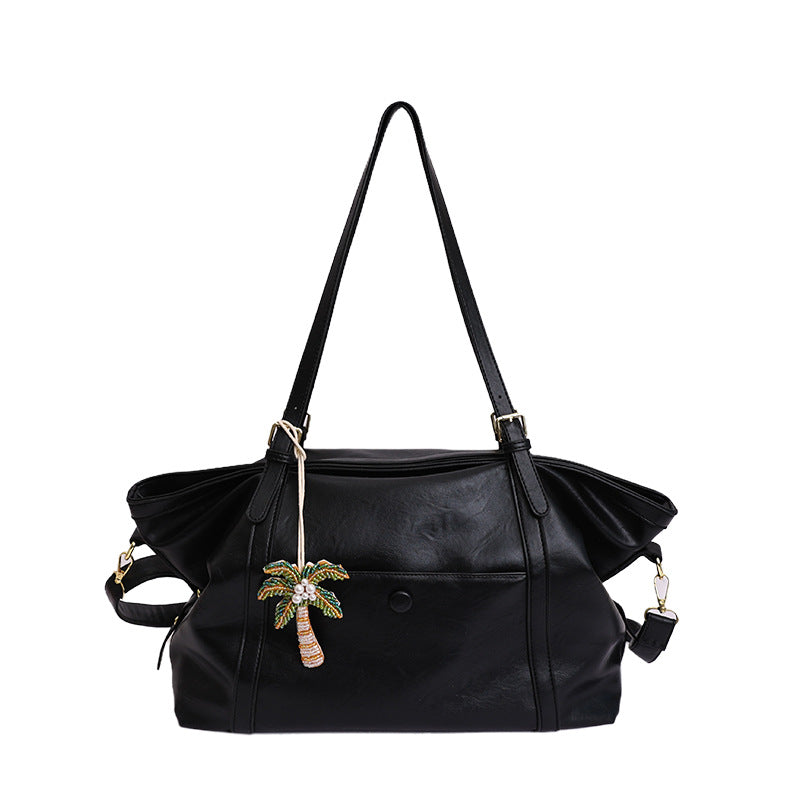 High-grade Large Capacity Versatile Commuter Portable Underarm Light Tote Bag