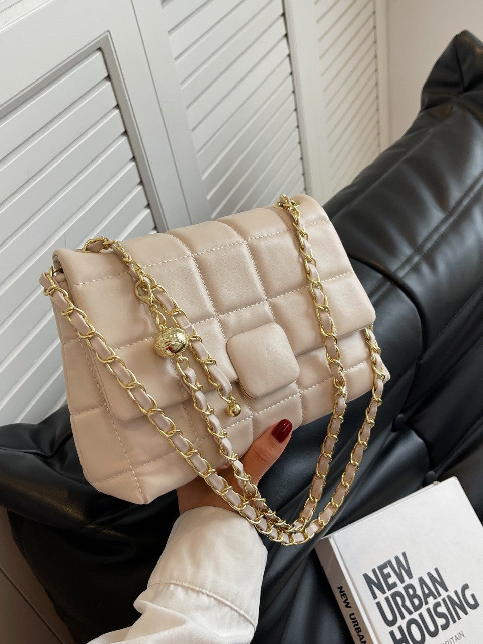 Women's Grace Western Style Rhombus Versatile Chain Women's Shoulder Bag
