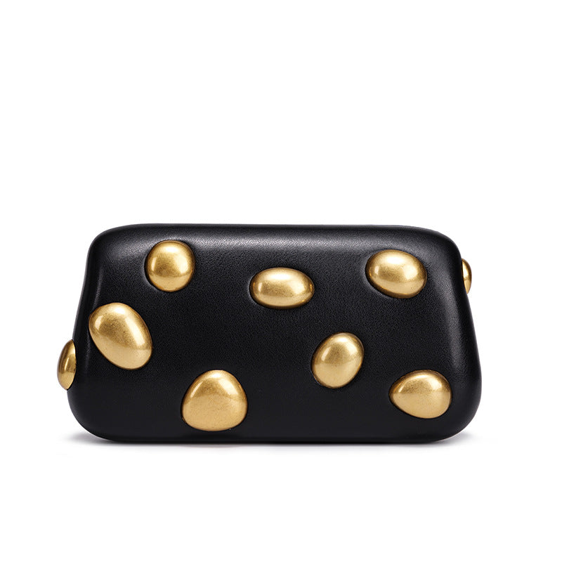 Metallic Personality Minimalist Elegant Dinner Clutch Bags