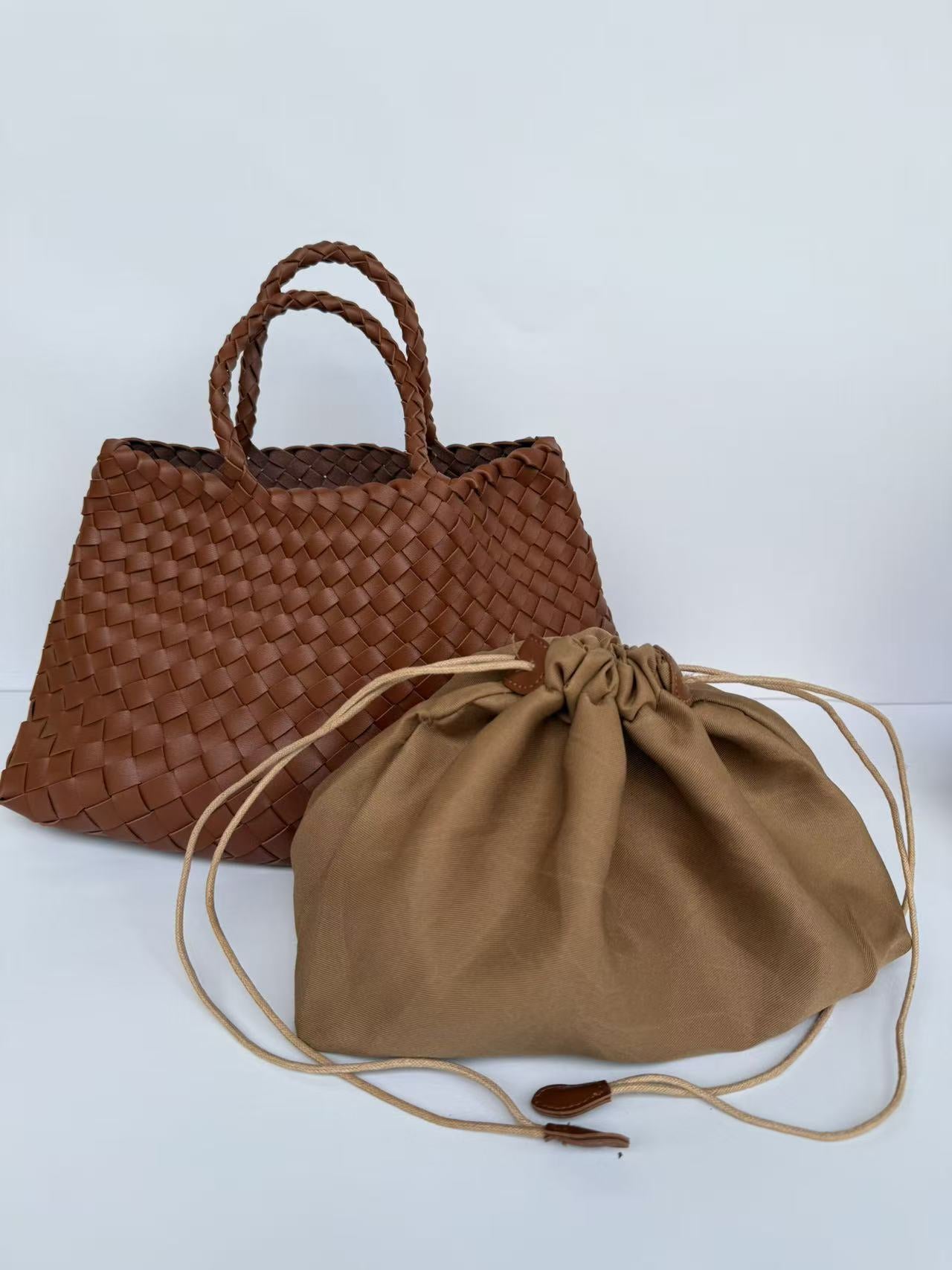 Trendy Design Light Luxury Simplicity Woven Vegetable Women's Handbag