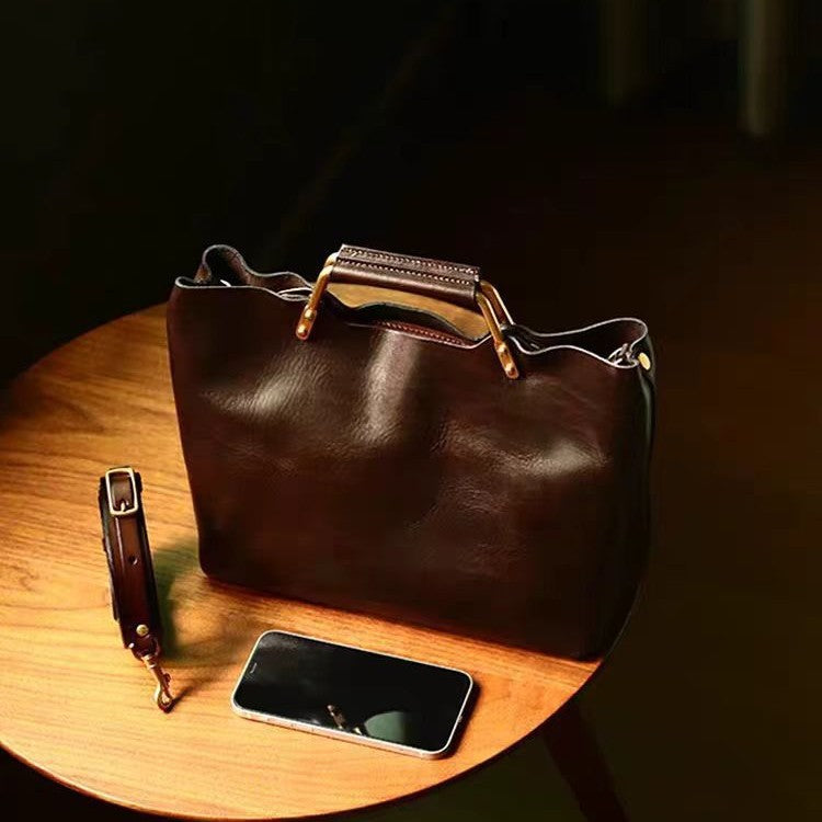 Simple Versatile Leisure Commute Soft Niche Women's Handbag