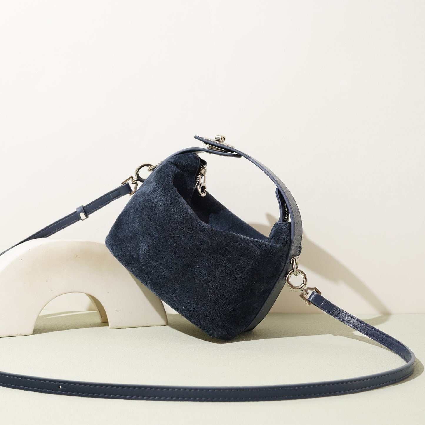 Solid Color Korean Style Simple Frosted Fashion Bags