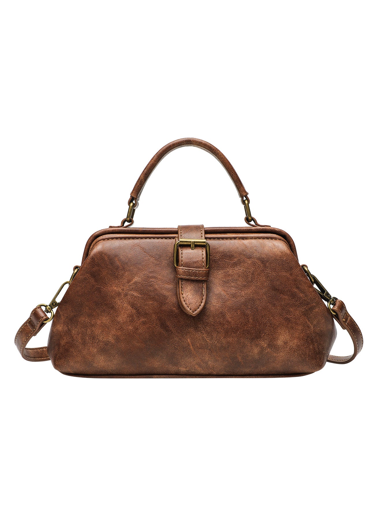 Comfortable Women's Fashion Retro High-grade Clip Handbags