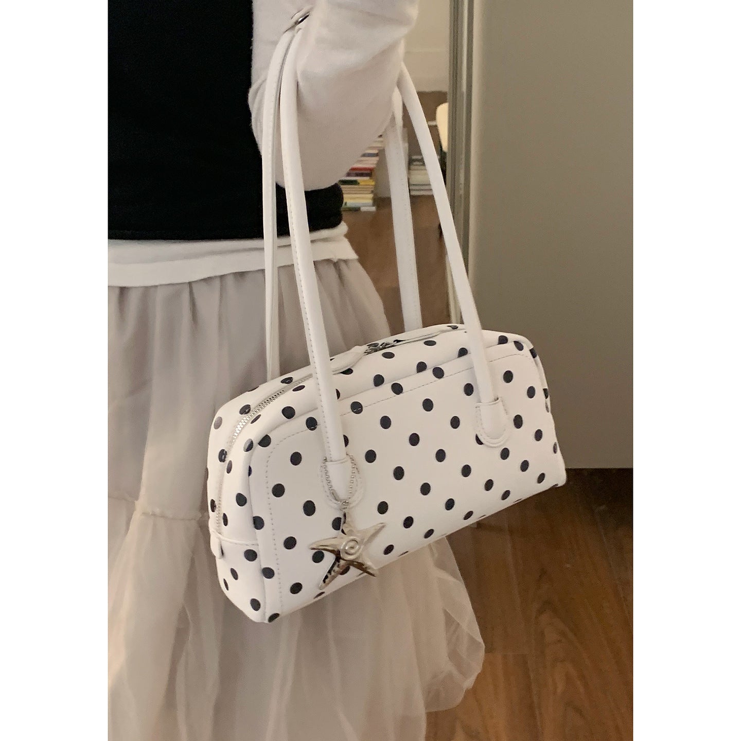 Cloth Spring City Simple Leather Other Sewing Small Square Bags