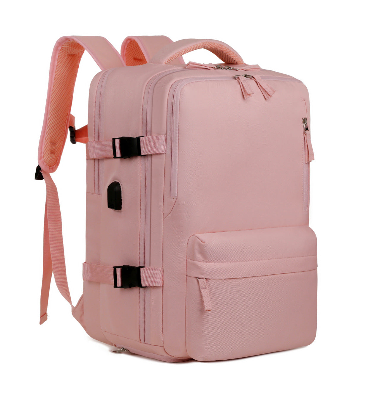 Men's Large Capacity Waterproof Rechargeable Computer Business Leisure Backpack