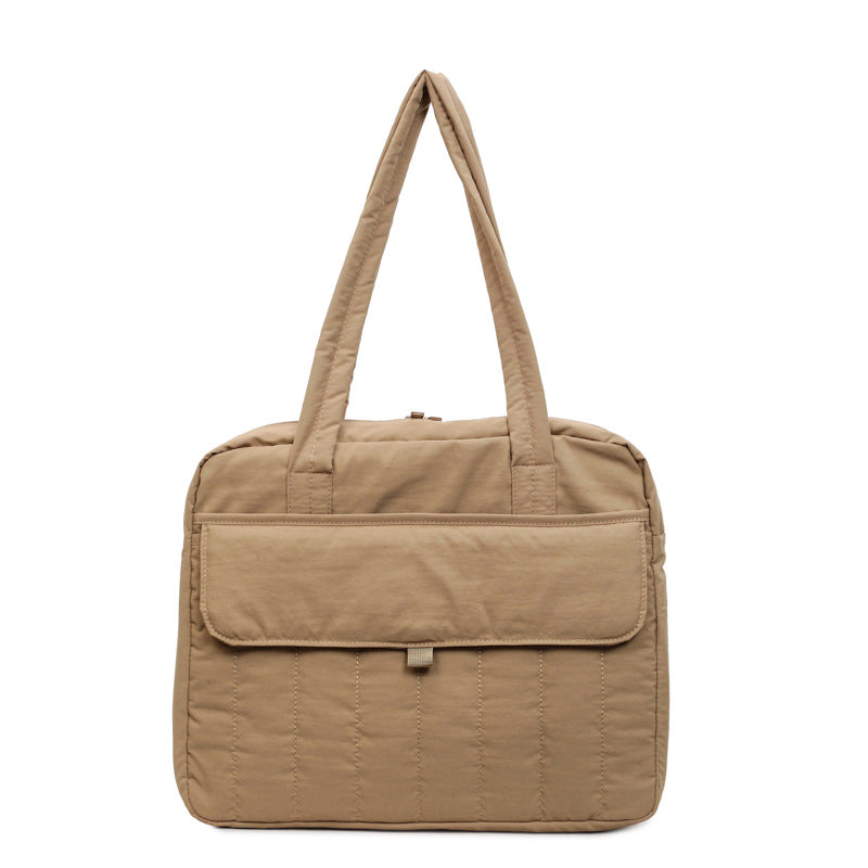 Simple Fashion Protective Computer College Commuter Portable Female Laptop Bag