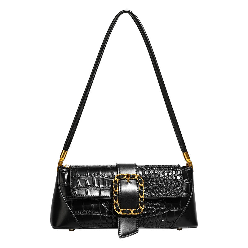 Pattern Underarm French Fashion Minority Design Women's Shoulder Bag
