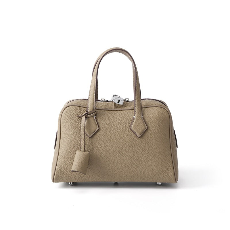 Women's Pillow Fashion High-grade One Genuine Leather Large Women's Handbag