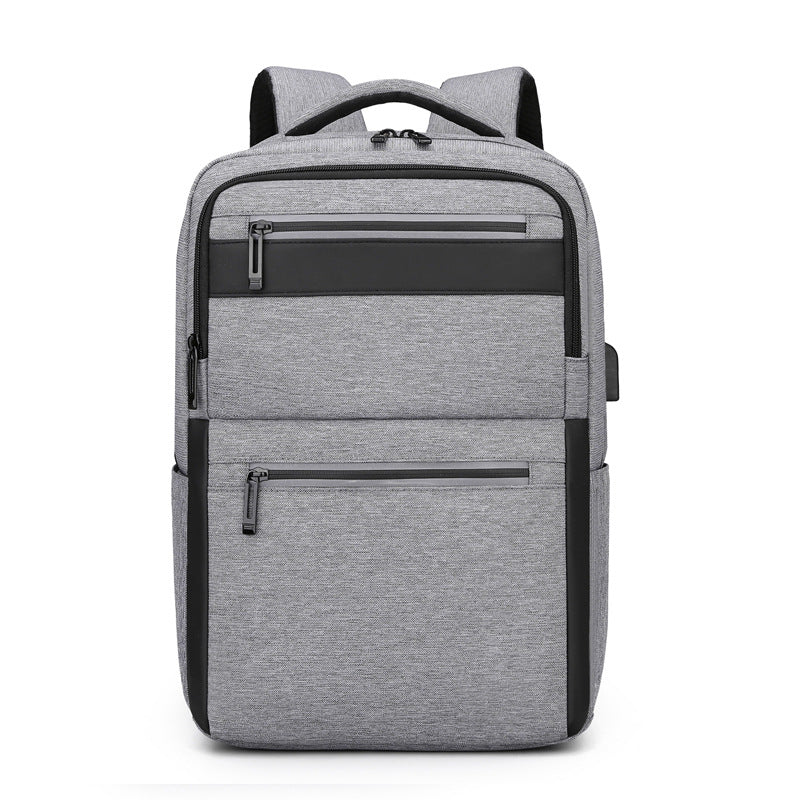 Women's & Men's Waterproof Computer Notebook Simple High Sense Business Backpack