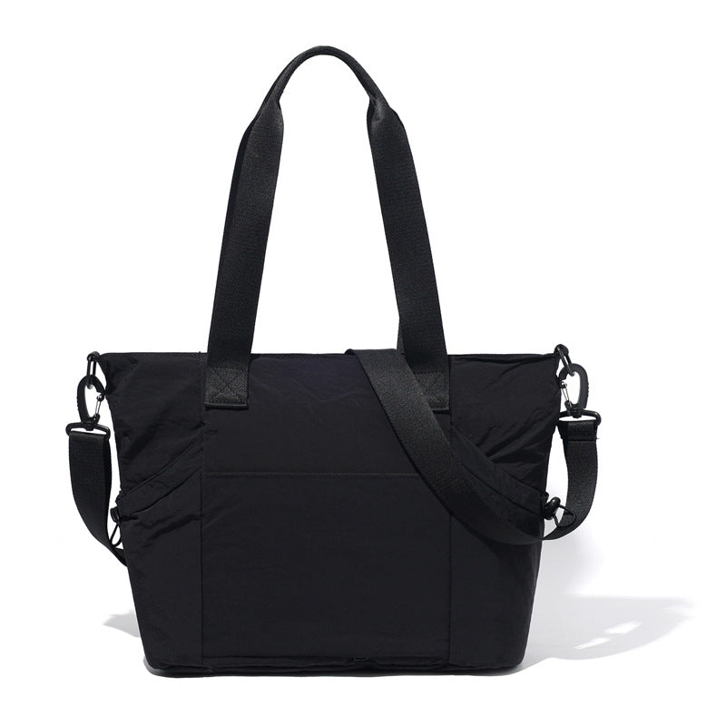 Women's Commuter Simple Waterproof Large Capacity Solid Bags