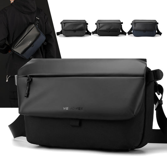 Men's Motorcycle Street Trend Mechanical Style Men's Shoulder Bag