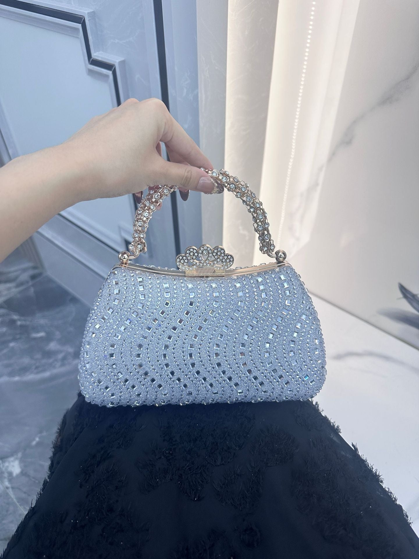 Women's High-grade Light Luxury Diamond Banquet Fashion Bags