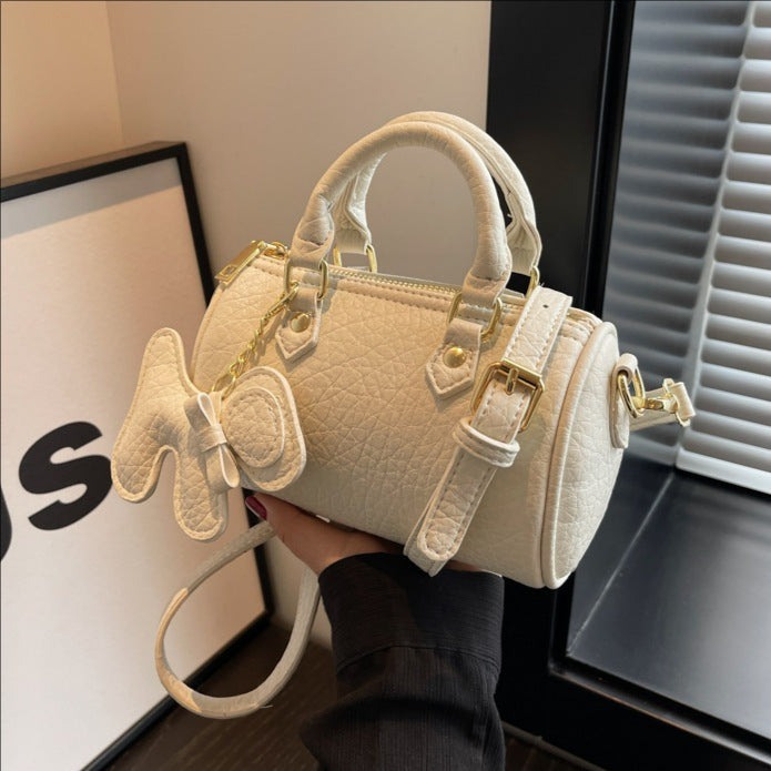 Women's High-grade Boston Pillow Soft Leather Women's Shoulder Bag