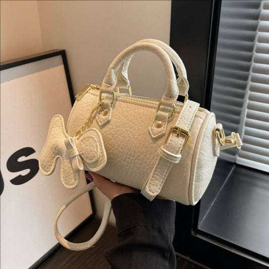 Women's High-grade Boston Pillow Soft Leather Women's Shoulder Bag