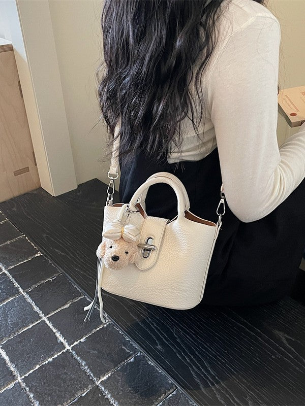 Pattern Vegetable Basket Hand Carrying Female Summer Fashion Soft Bucket Bags