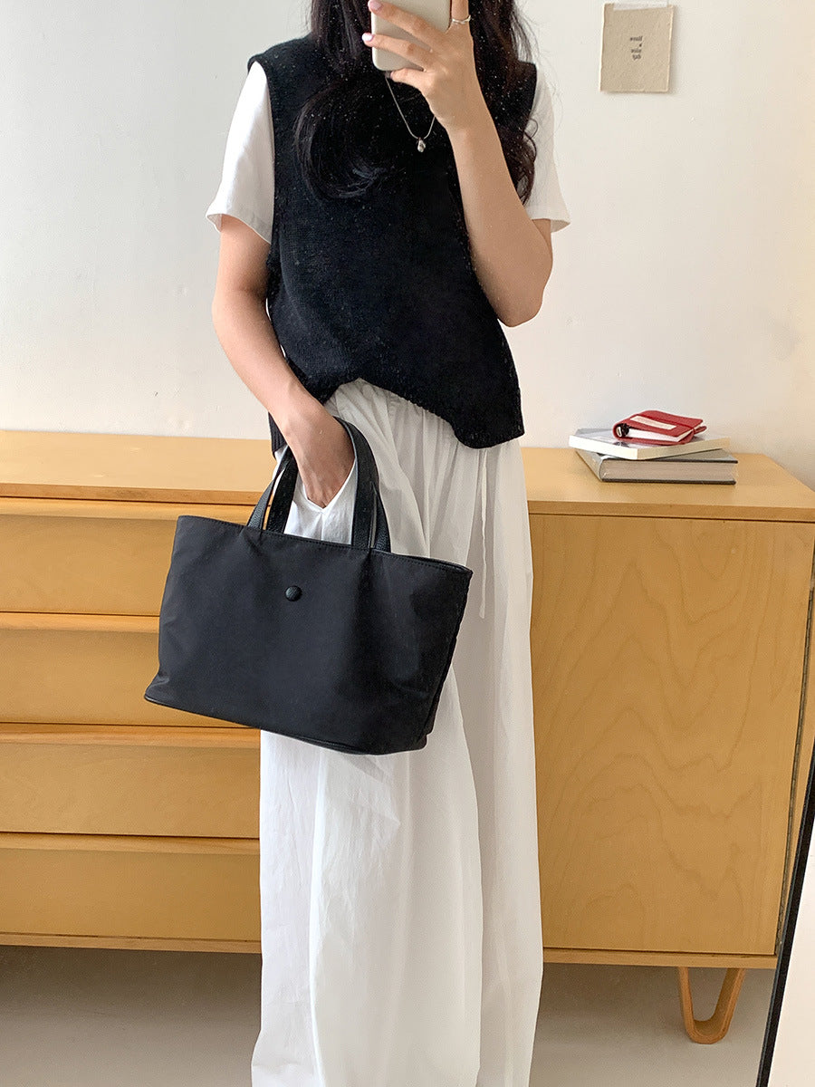 Women's Minimalist Lightweight Nylon Fashion Large Capacity Underarm Bags