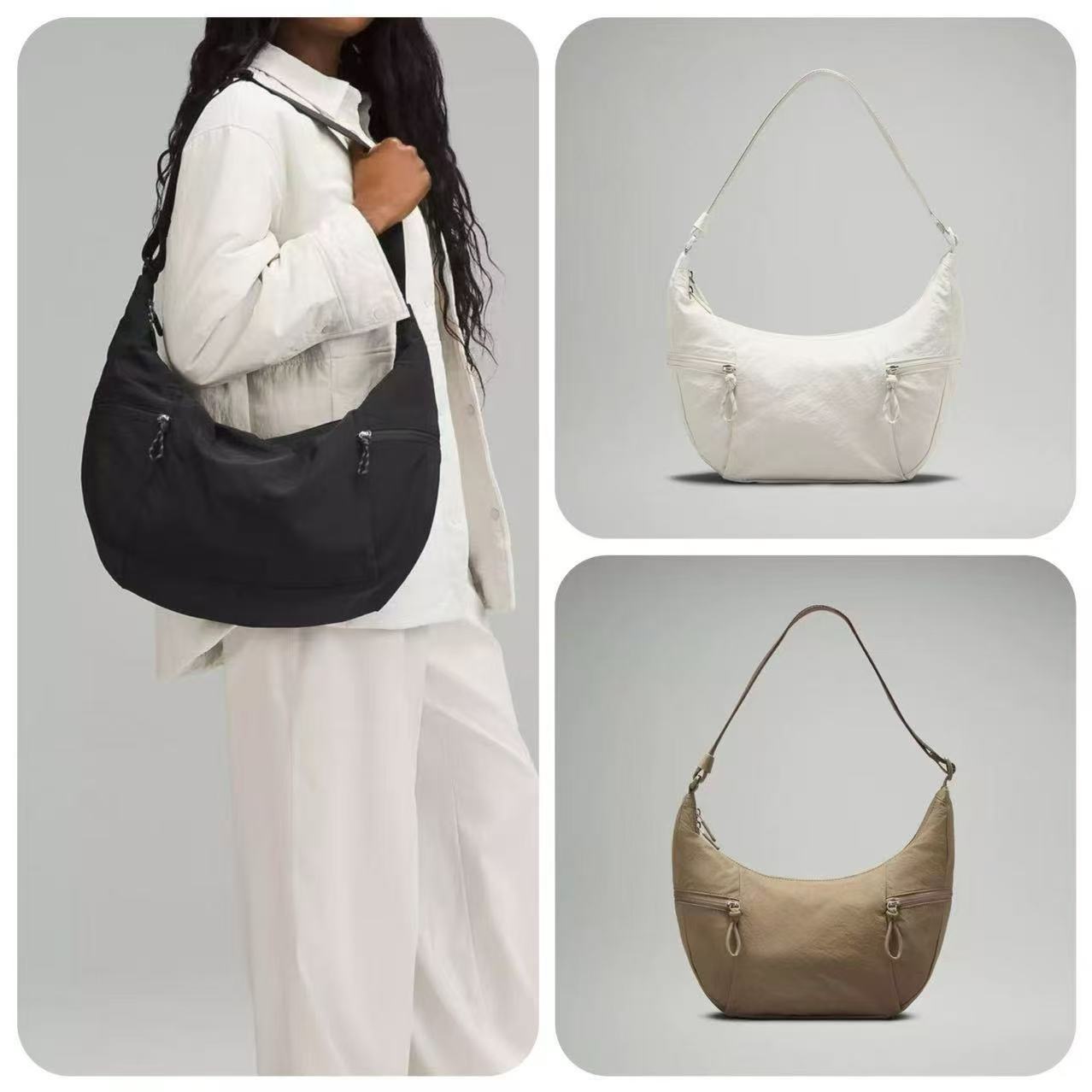 Pretty Graceful Croissant Large Capacity Underarm Bags