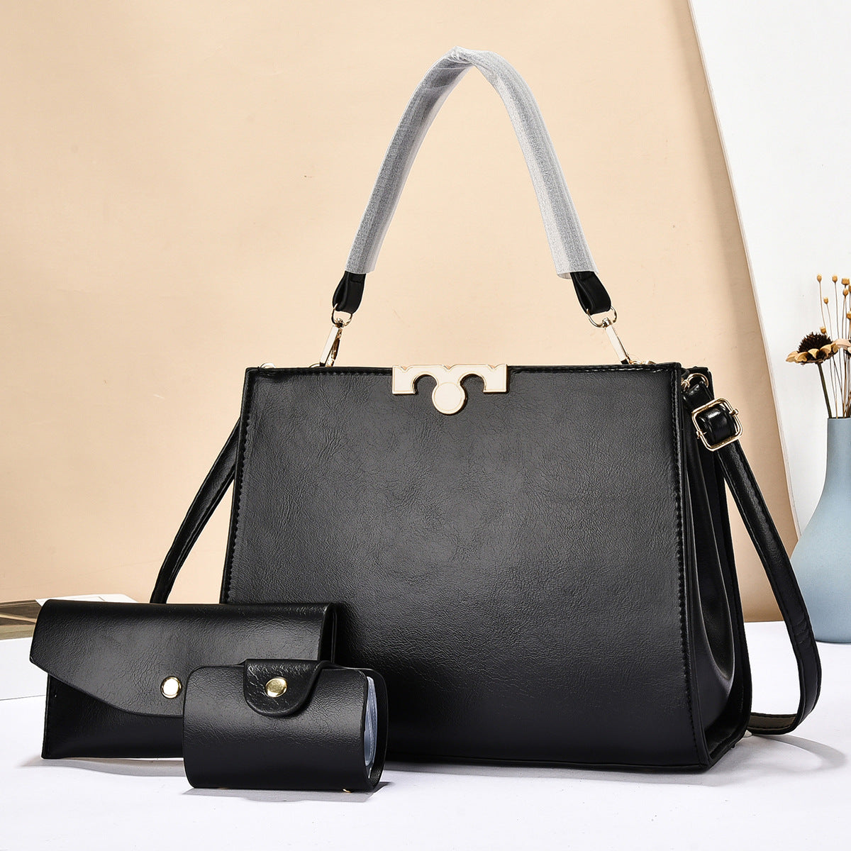 Women's Elegant Versatile Large Korean Fashion Lady Women's Handbag