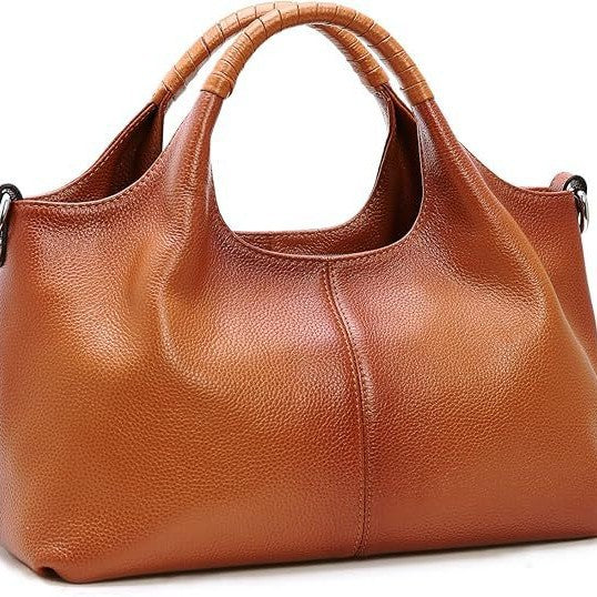 Women's Large Capacity Simple Soft Leather Women's Handbag