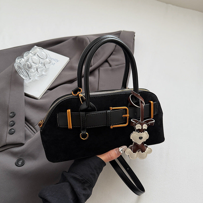 Women's Retro Portable Commuter Summer Fashion Underarm Simple Large Shoulder Bags