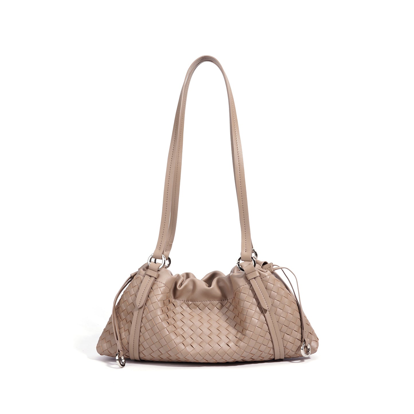 Genuine Leather Fashion Classic Pleated Design Premium Bags