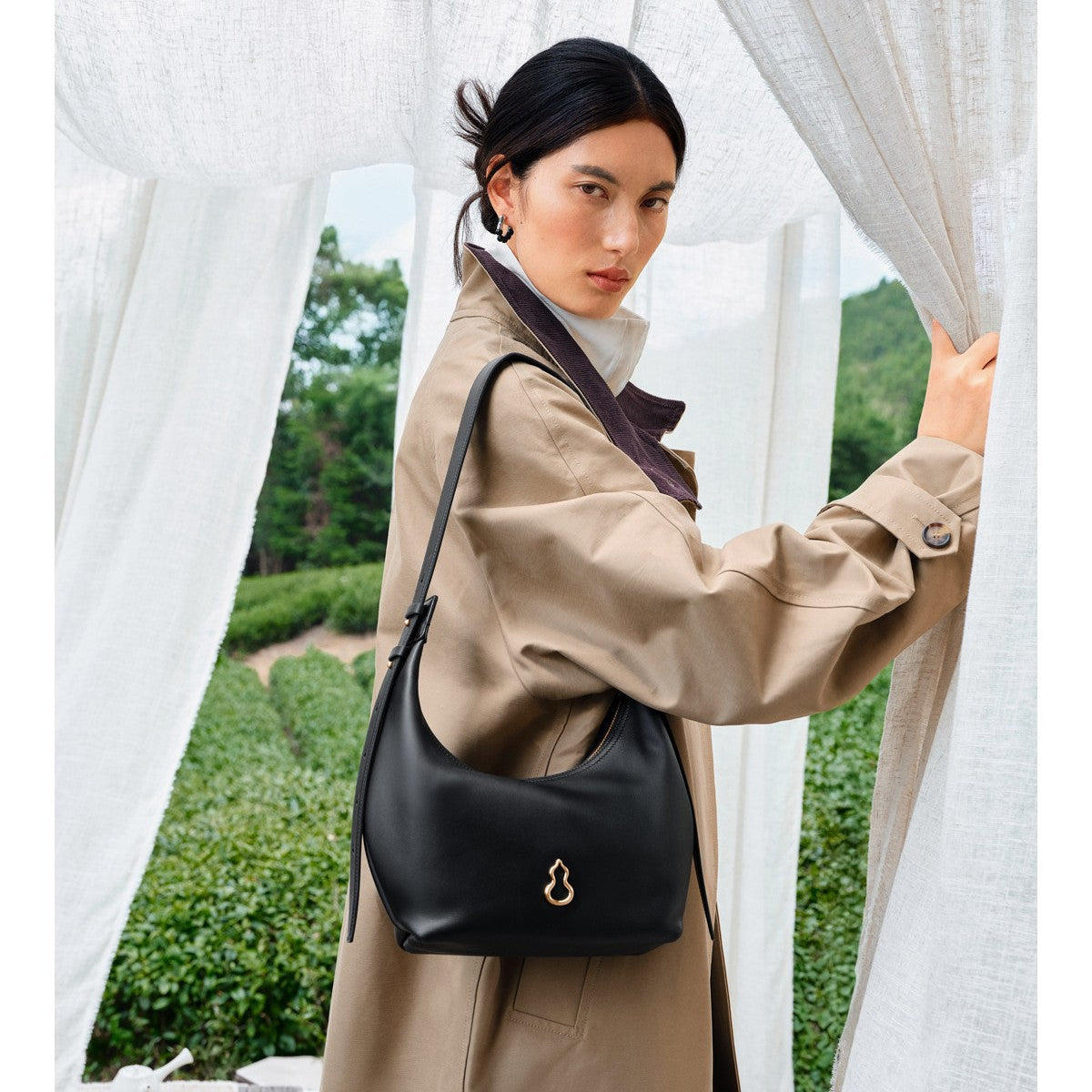 Half Slope Dumpling Crescent Moon Commuter Women's Shoulder Bag