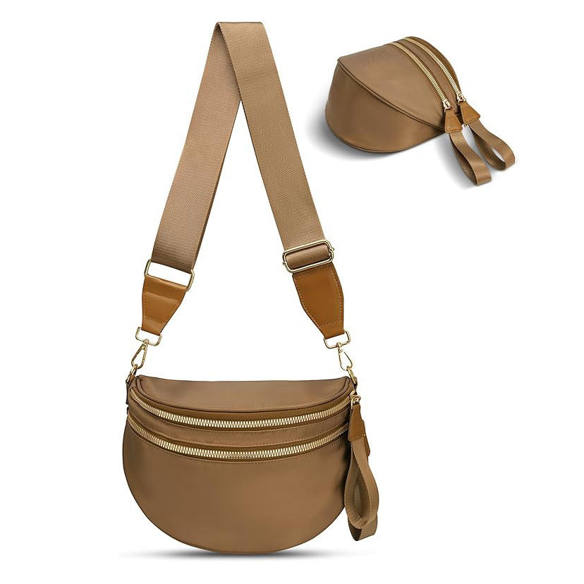 Women's Versatile Chessboard Plaid Money Shell Storage Simple Women's Shoulder Bag