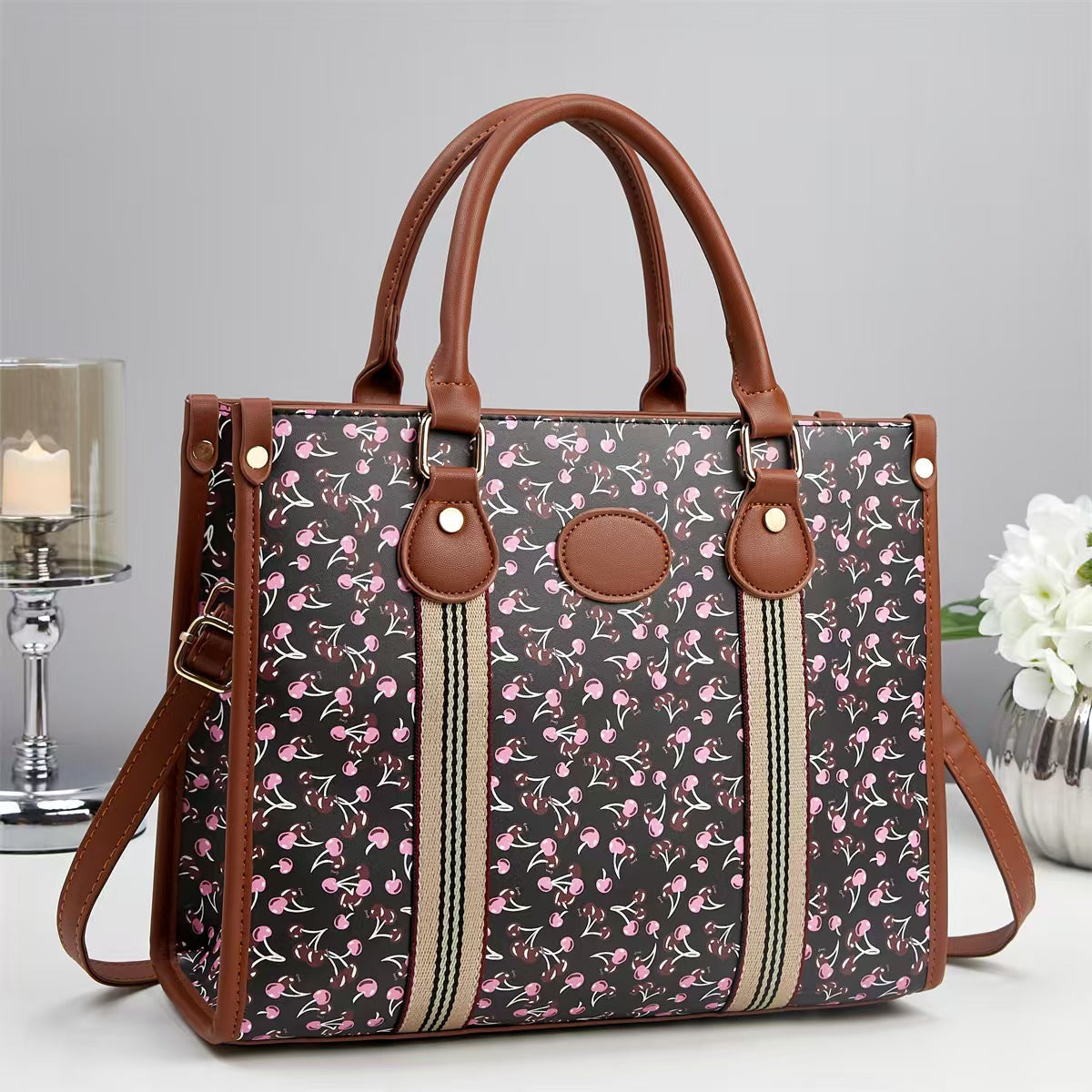 Women's Printed Fashionable Large Capacity High-grade For Women's Handbag