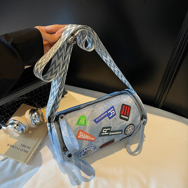 Women's High-grade Summer Fashion Minority Design Round Women's Shoulder Bag