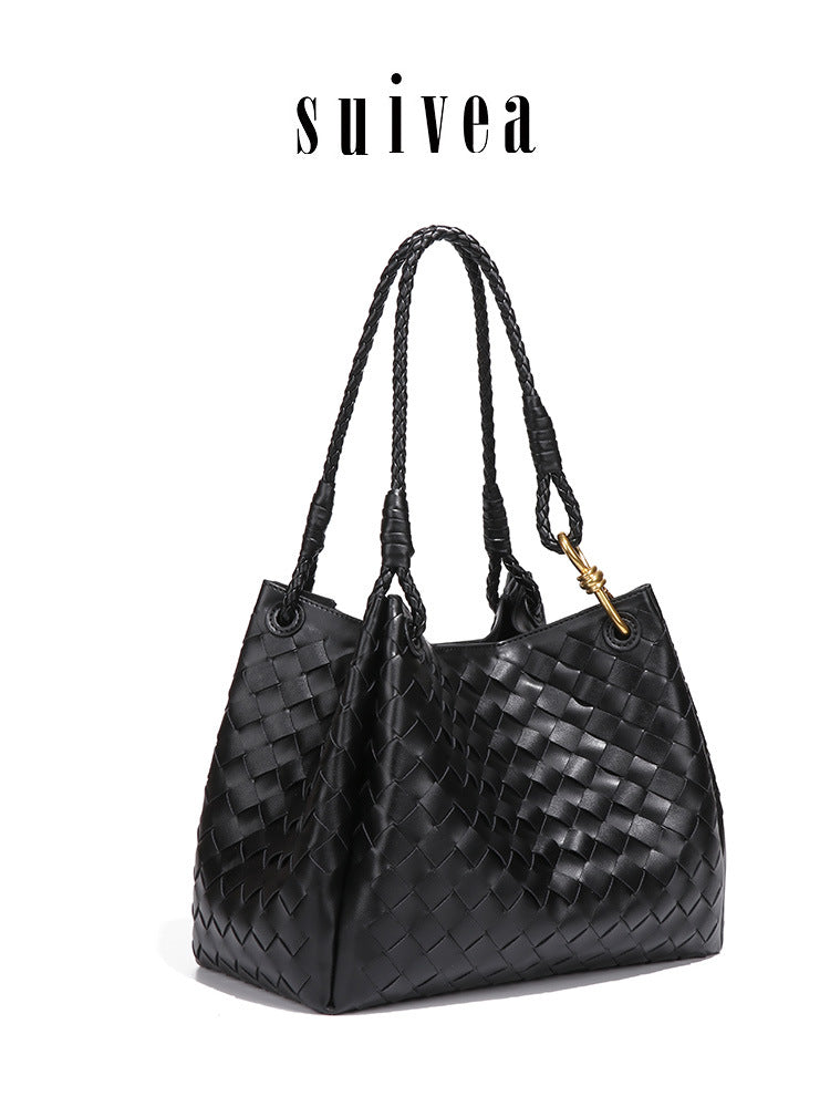 Women's Old Money Style Underarm Large Capacity Commuter Women's Handbag