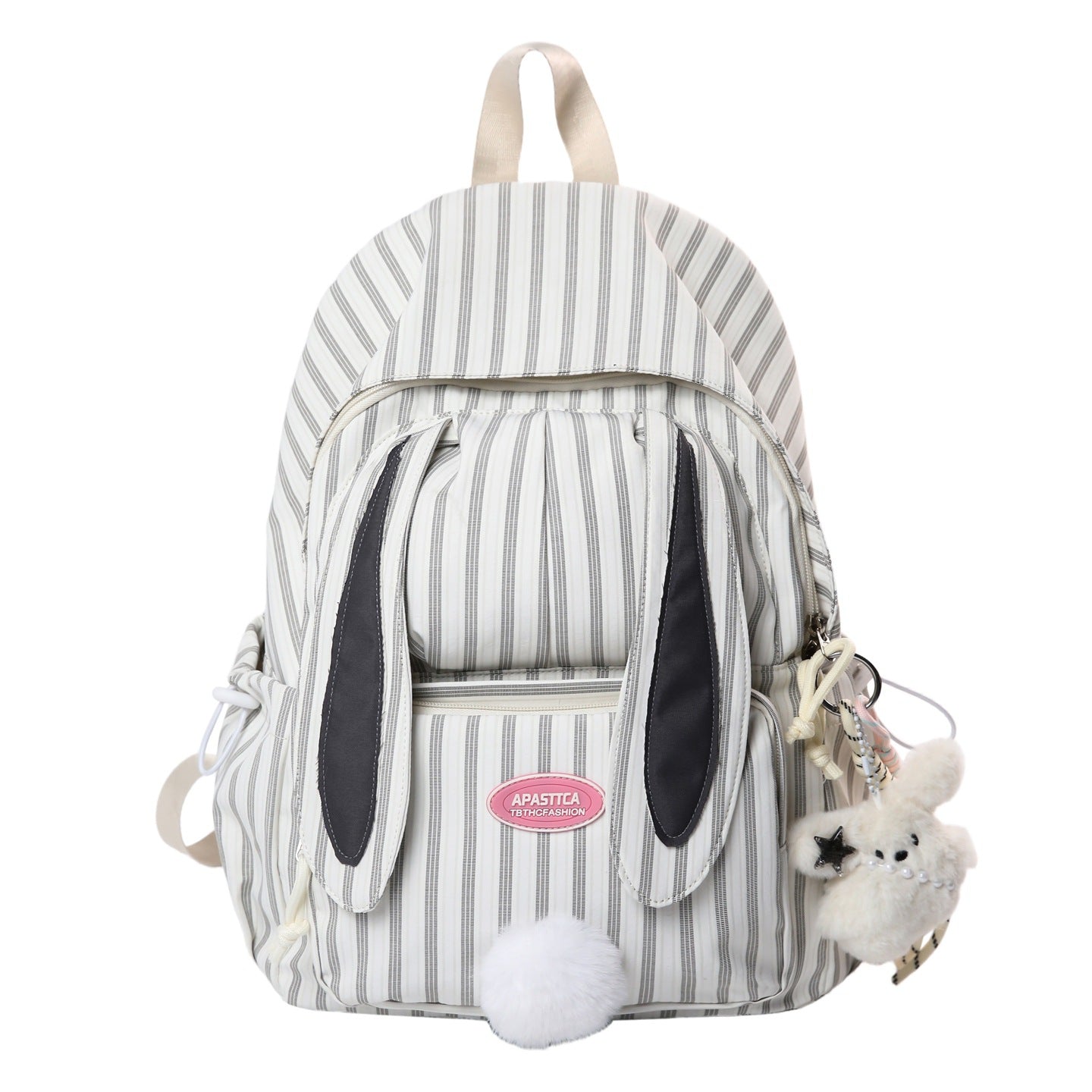 Korean Style Sweet Junior High Cute Rabbit Ears Large Capacity College Student Schoolbag
