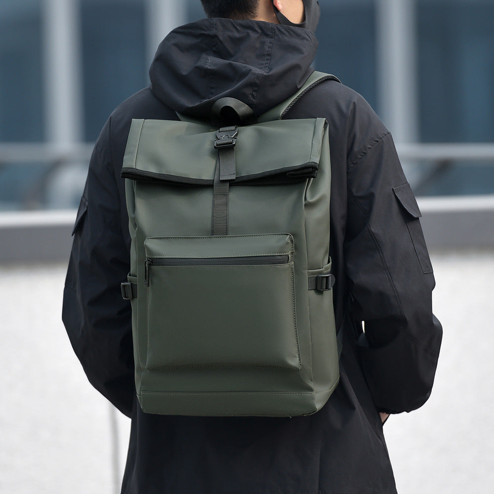 Fashion Business Waterproof Large Capacity Simple Trendy Leisure Backpack