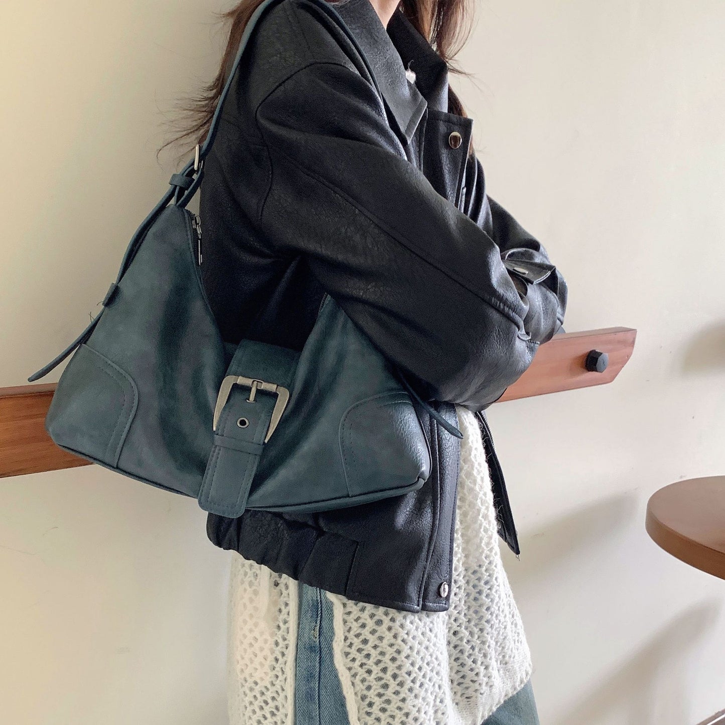 Women's Retro Personalized Advanced Underarm Daily Cool Women's Handbag