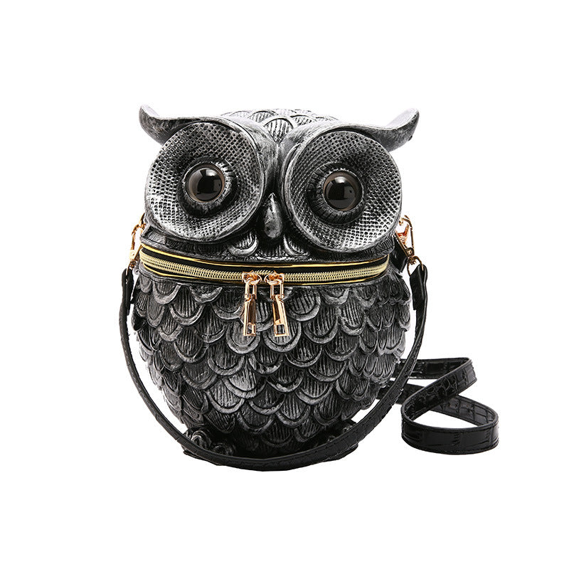 Personalized Creative Owl Female Fashion Chain Women's Messenger Bag