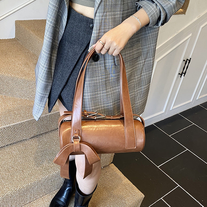 Women's Fashion Underarm Commuter Pillow Bow One Portable Women's Shoulder Bag