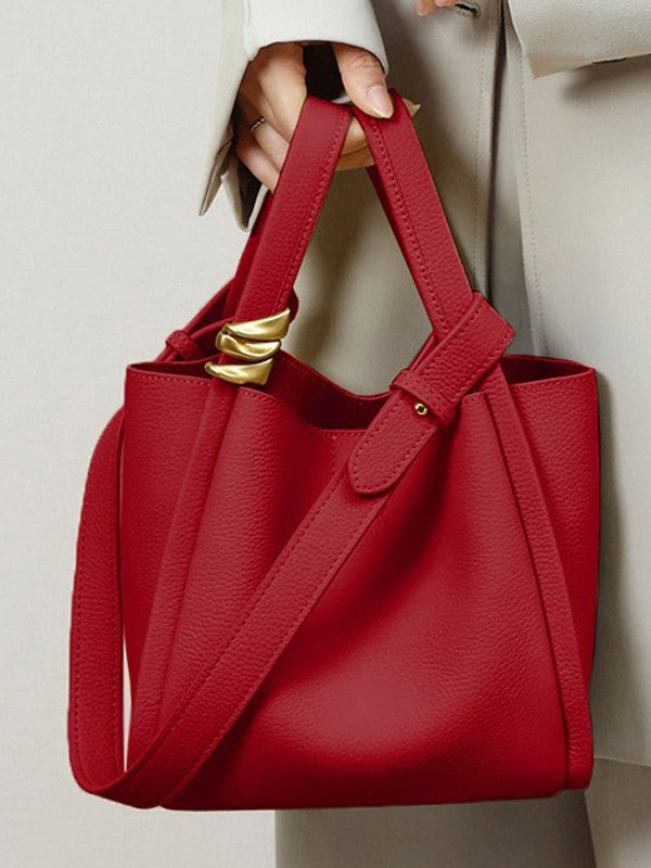 Women's Red Bride Wedding Popular Portable Commuter Women's Messenger Bag