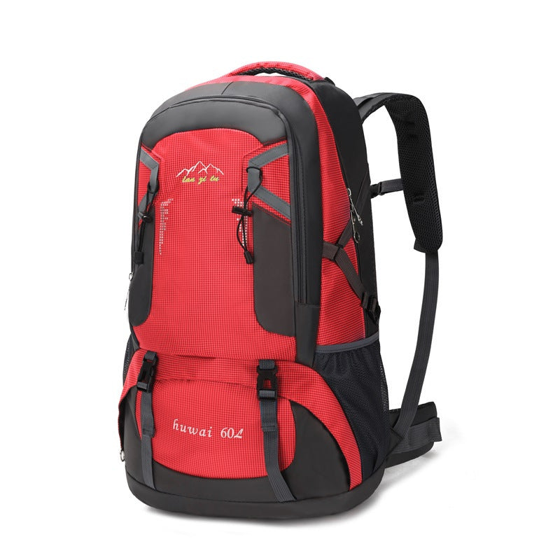 Large Capacity Waterproof Nylon Traveling Couple Mountain Climbing, Hiking Bag