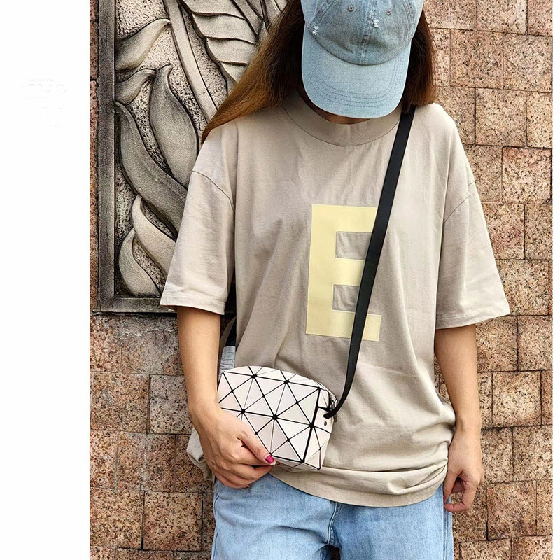 Women's Life Cupid Geometric Fashion Rhombus Mobile Phone Bags