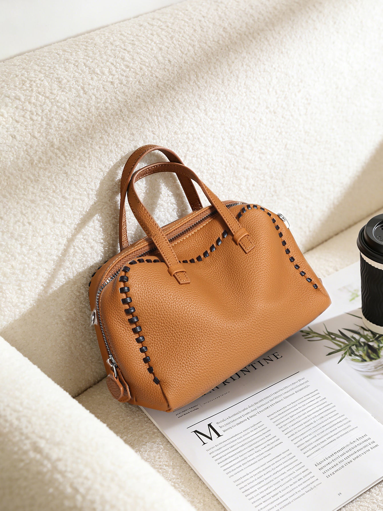 Pretty Women's Genuine Leather High-grade Hand Women's Shoulder Bag