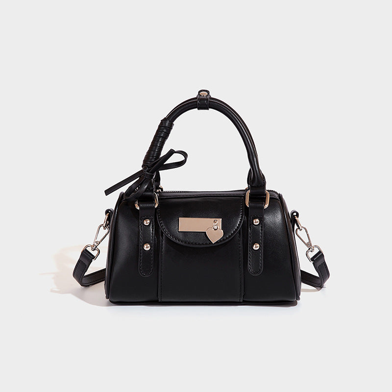 Women's High-grade Boston Fashion Minority Design Portable Bags