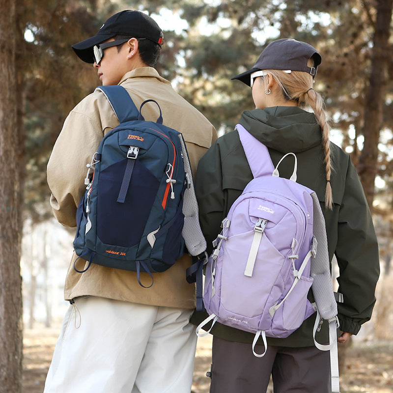 Women's & Men's Simple Portable Fashion Trendy Waterproof Mountain Climbing, Hiking Bag