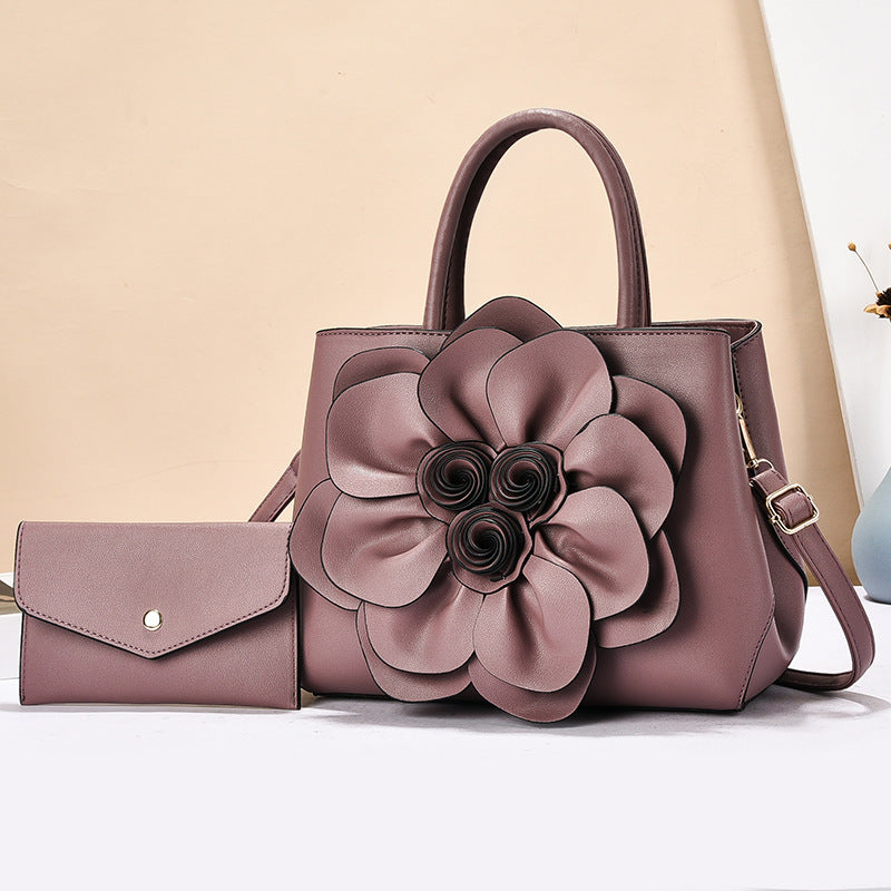 Women's Texture One Combination Large Capacity Light Women's Handbag