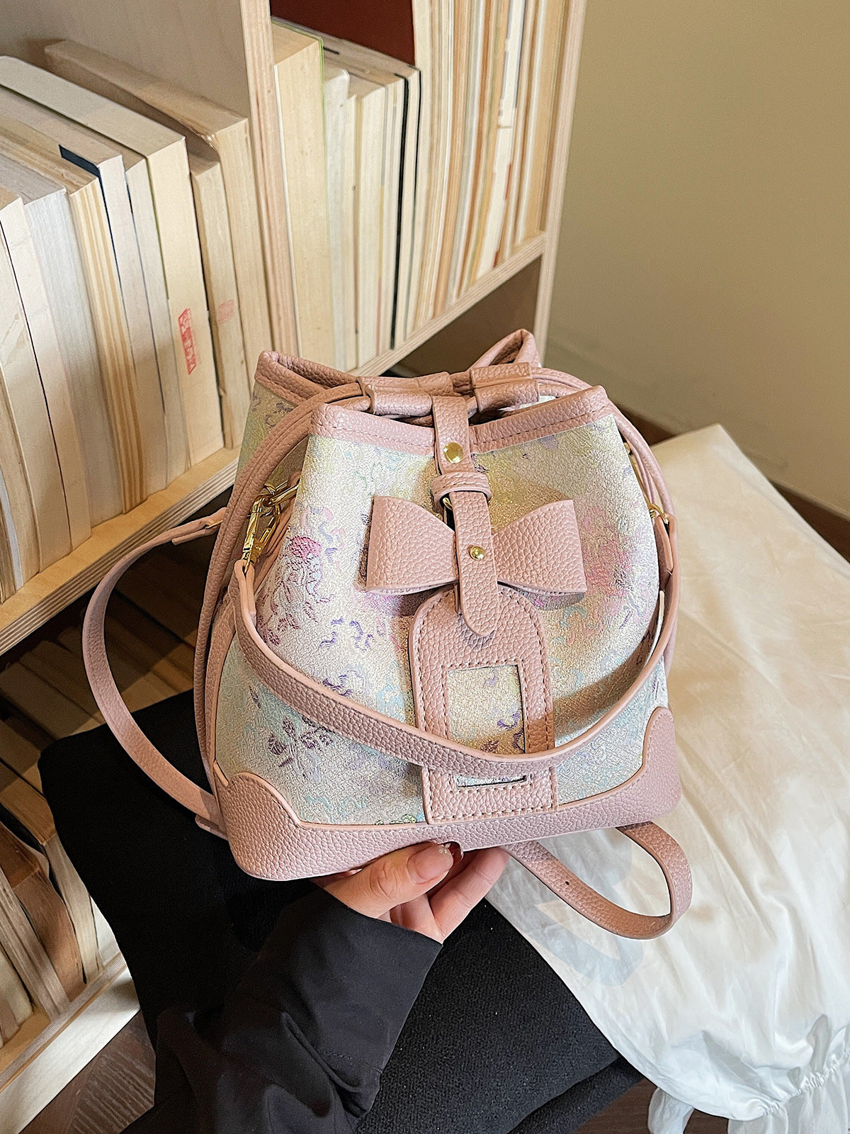 Women's Live Broadcast Chinese Style Song Dynasty Brocade Bags