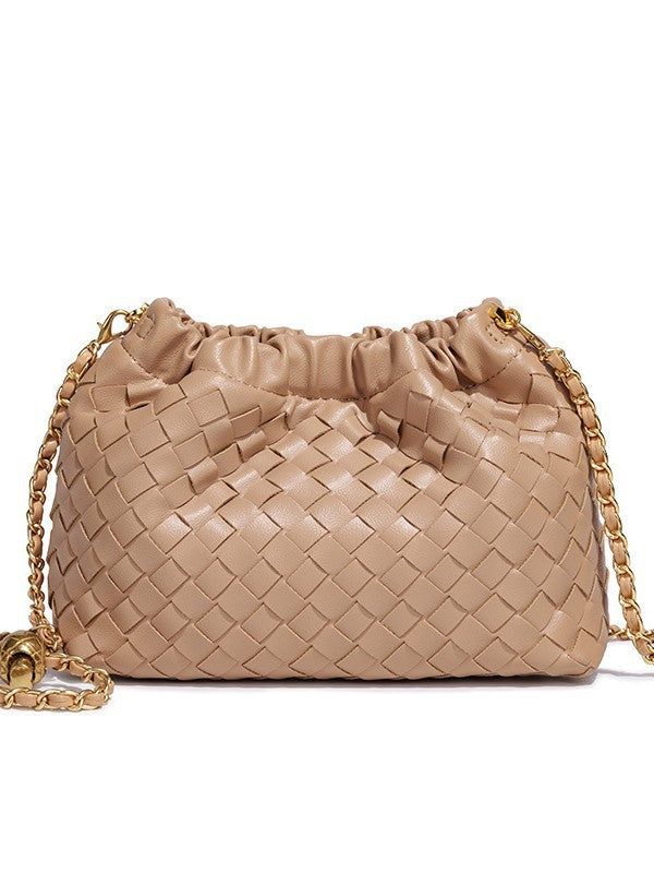 Women's Hand-woven Cloud Simple Metal Chain Fashion Minority Design Women's Shoulder Bag