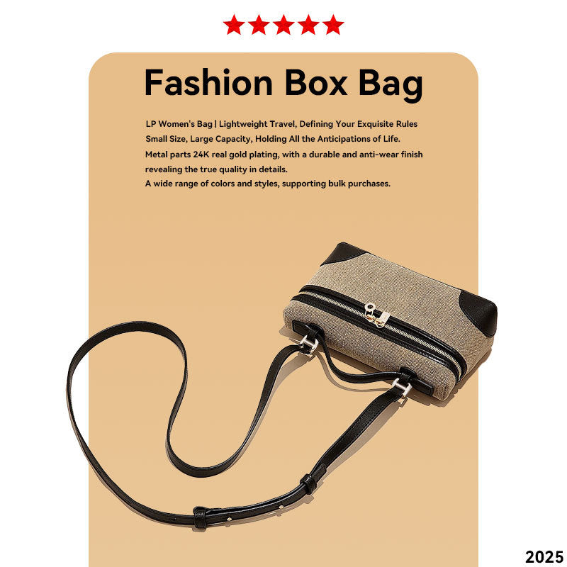 Women's Box Canvas Pouch Lunch Urban Simplicity Women's Shoulder Bag