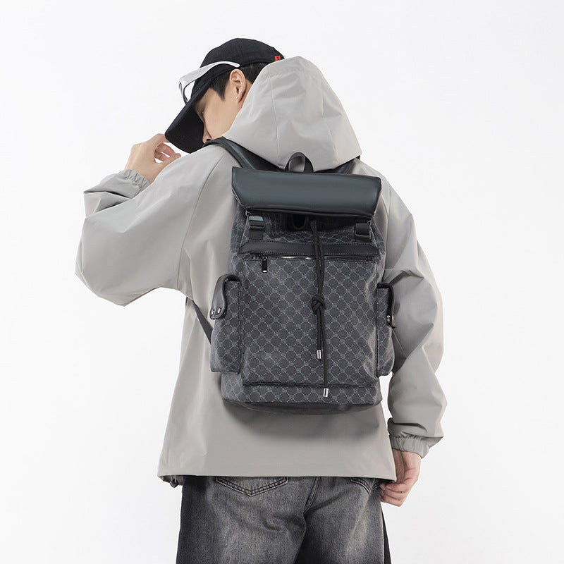 Men's Fashion Large Capacity Leisure Computer Notebook Business Backpack