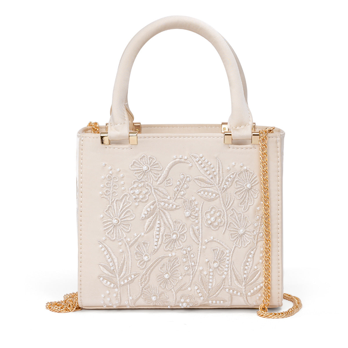 Chinese Style Embroidery Pearl Diana Fashion Dinner Bag