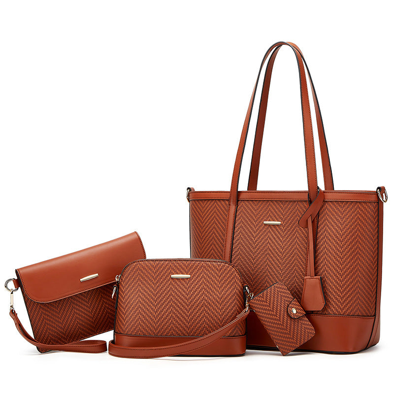 Women's Trendy Fashion Combination Large Capacity Women's Shoulder Bag