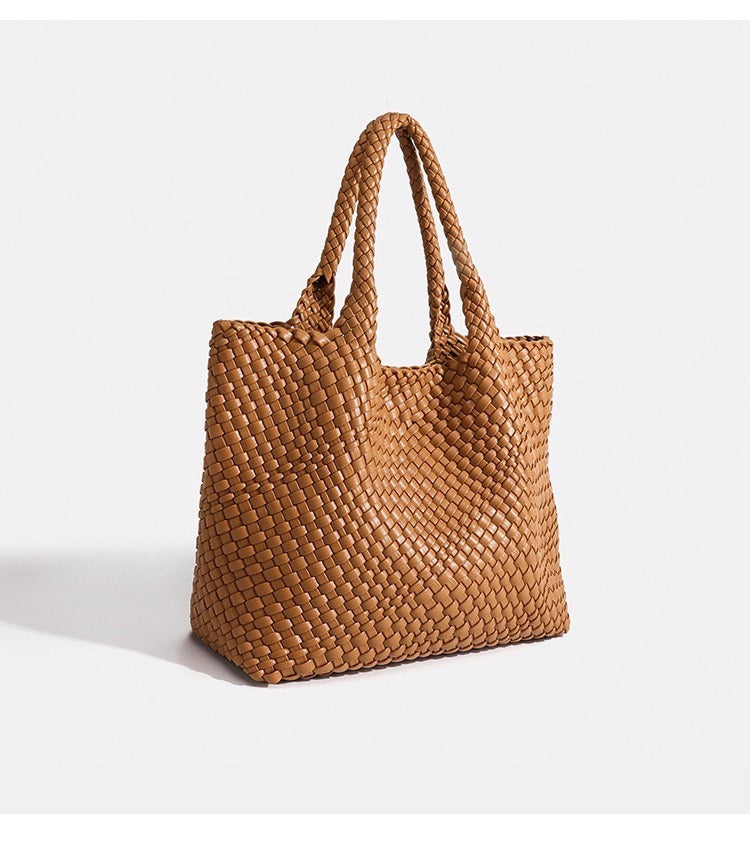 Women's High-grade Hand-woven Large Capacity Fashion Commuter Bags