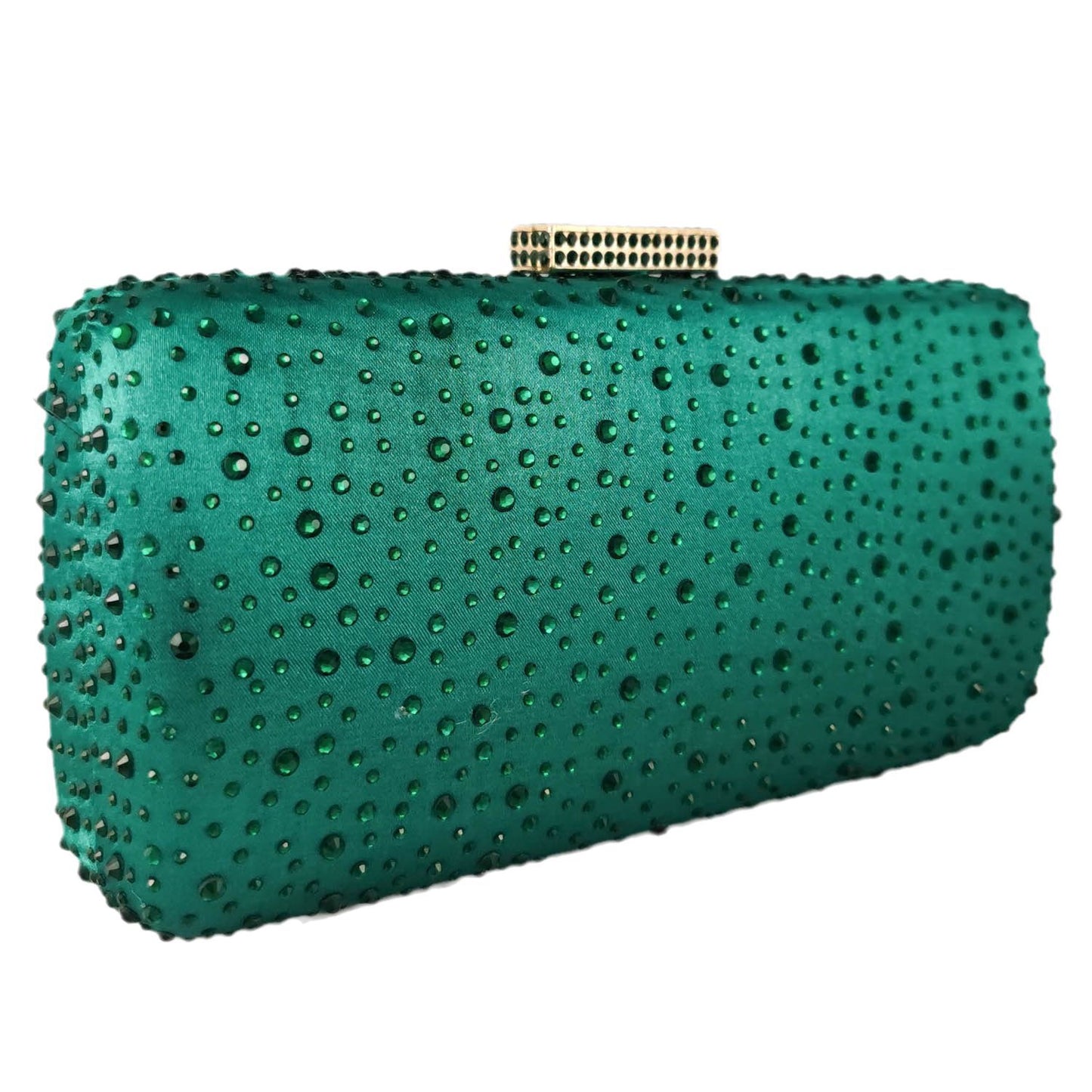 Women's Solid Color Cross Hot Drilling Banquet Bags